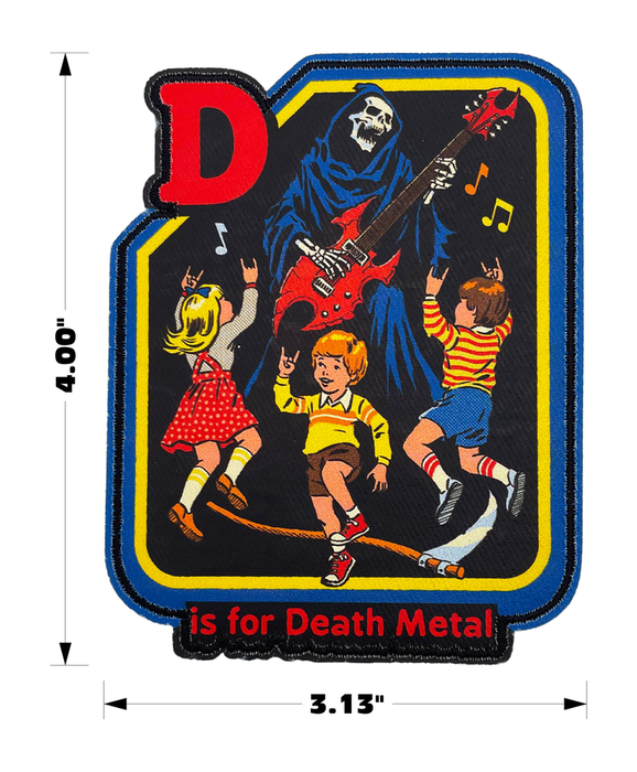 Steven Rhodes: D Is For Death Metal – hihamerkki