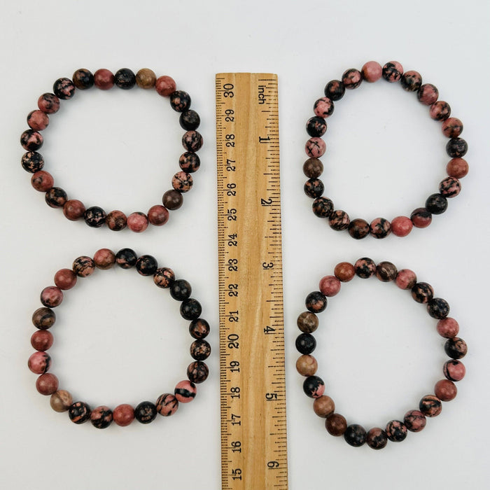 Rhodonite bracelet 8mm