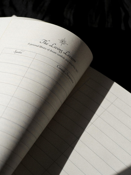 Sacred Dreams Journal, Black Linen Edition II - St Soleil