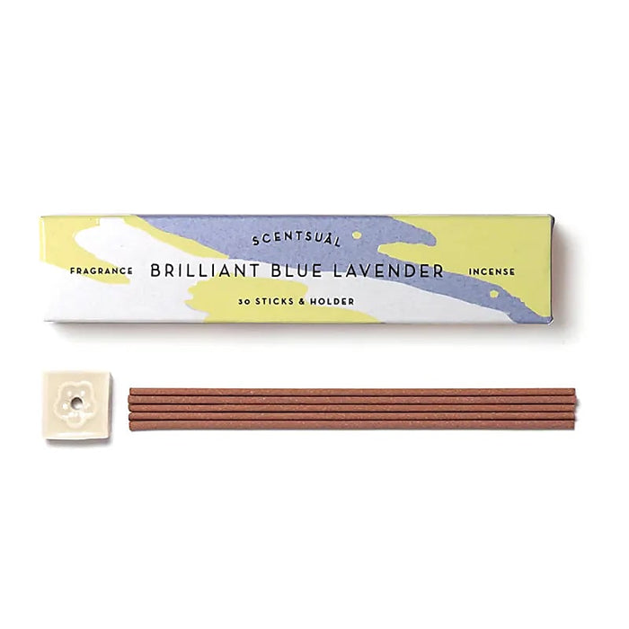 Scentsual Brilliant Blue Lavender Suitsuketikut 30kpl, Nippon Kodo