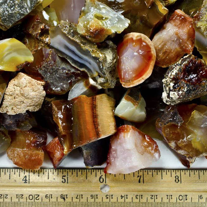 Raaka Karneoliakaatti (Madagaskar)