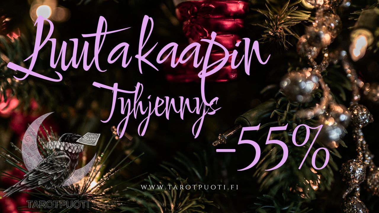 Ja nää lähtee nyt alle puoleen hintaan!