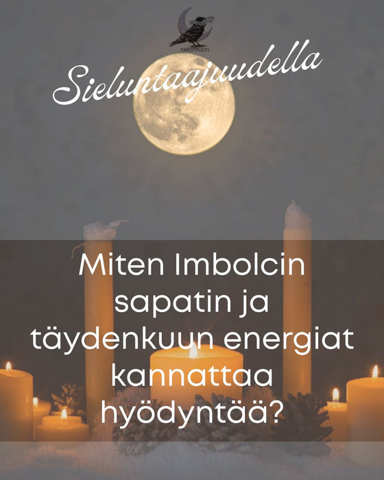 Sieluntaajudella ZOOM live Su.1.2.2026 - Täysikuu Leijonassa / Imbolc