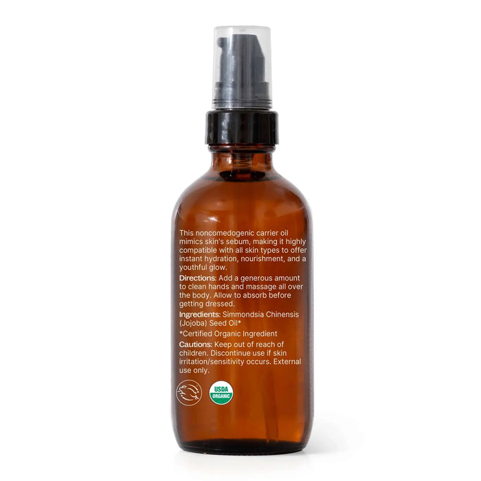 Organic Jojoba Body Oil - luomu jojobaöljy 118 ml - Plant Therapy