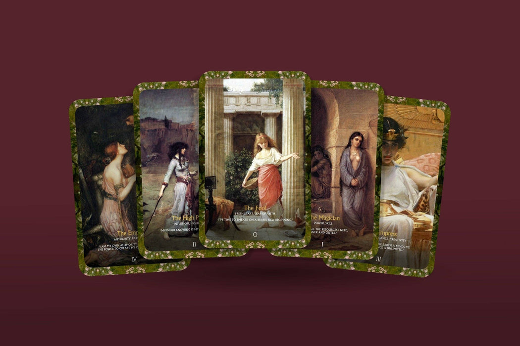 The Crystal Ball Tarot - Major Arcana - John William Waterho
