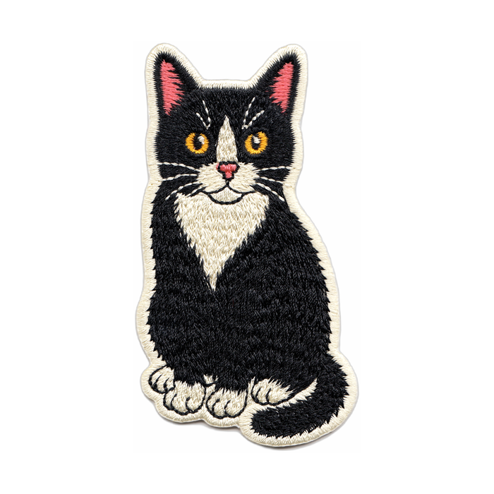 Lucy The Tuxedo Kitty – kangasmerkki