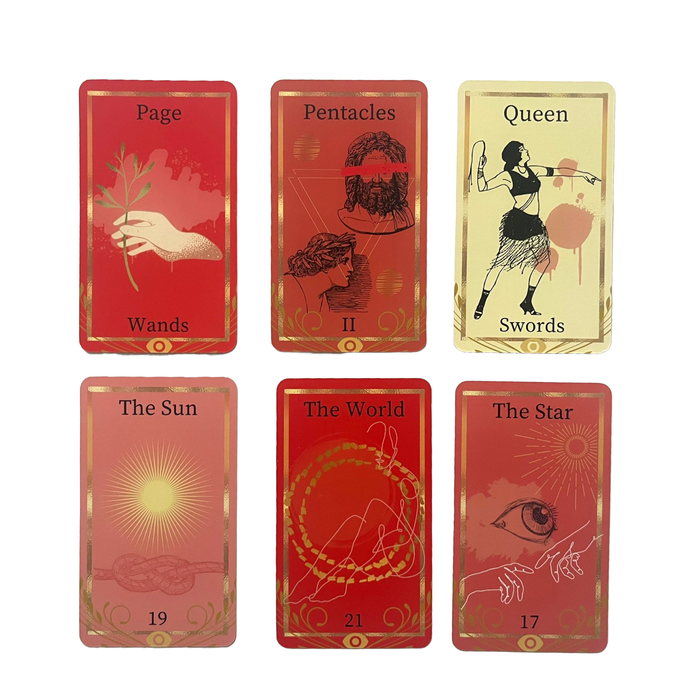 The Sex & Love Tarot Deck with Guidebook | Printed in USA