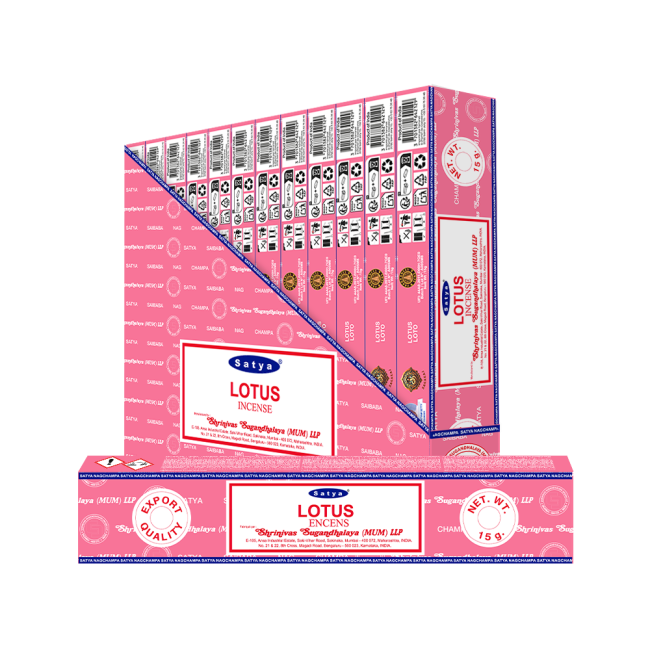 Lotus suitsuketikku 15 g – Satya
