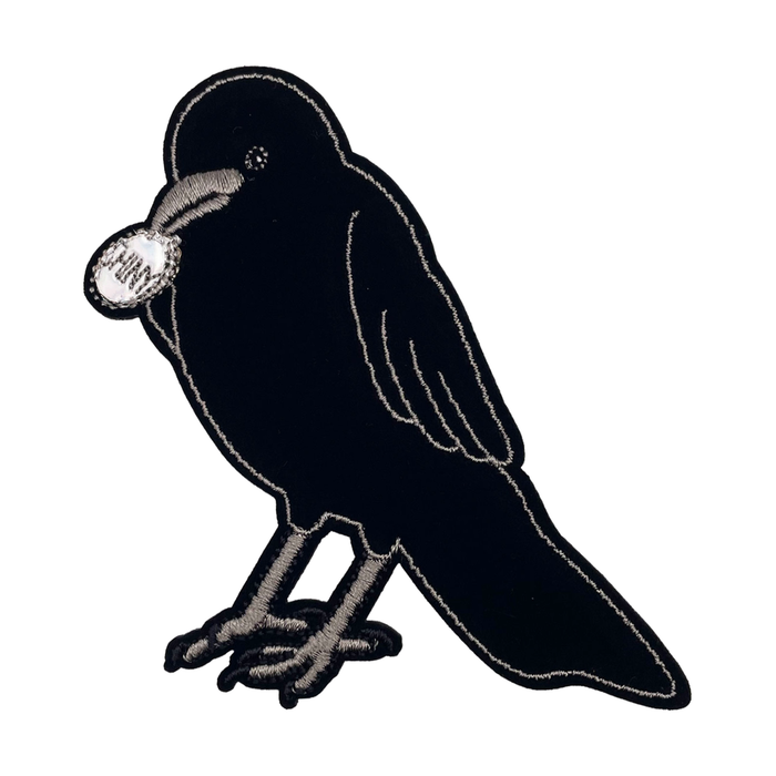 Crow Shiny Coin – kangasmerkki
