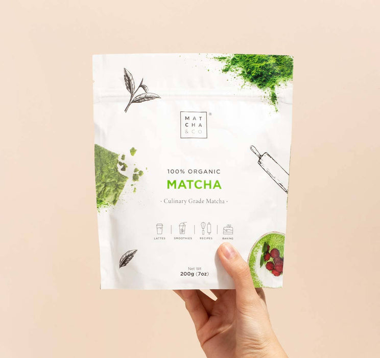 Kulinarisches Matcha-Teepulver