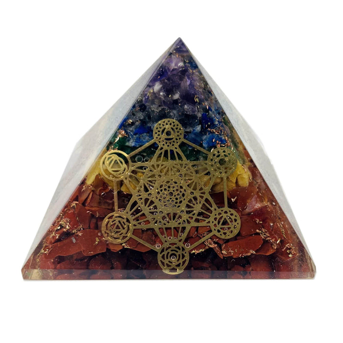 Orgoniitti Chakra -pyramidi Metatron-medaljonki