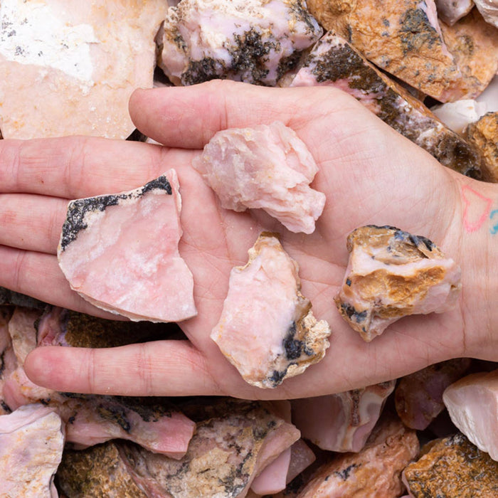 Pinkki Opaali -raaka (Peru)