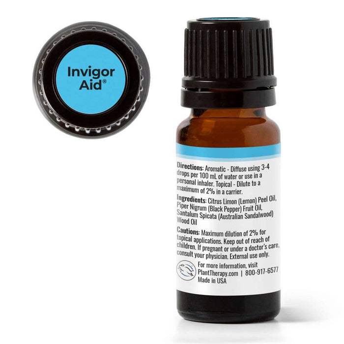 Invigor Aid eteerinen öljy 10ml - Plant Therapy