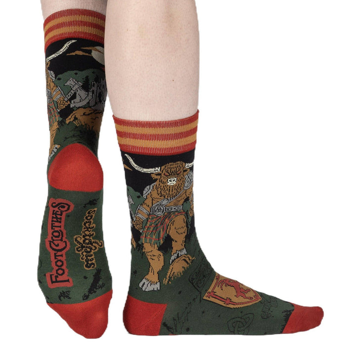 Highland Cow Exe-coo-tioner sukat - FootClothes