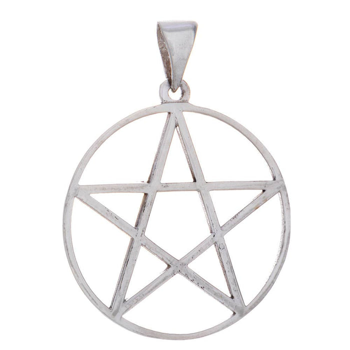 Pentagrammi riipus pieni sterling-hopeaa