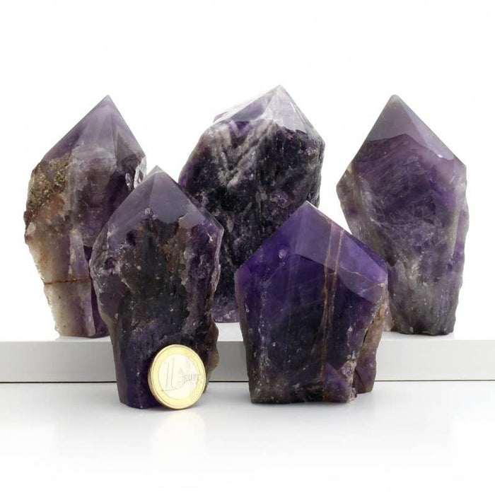 Luonnollinen ametistikärki 190-300g