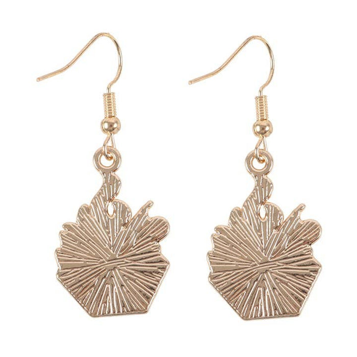 Burning Dice Earrings - palavat nopat korvakorut