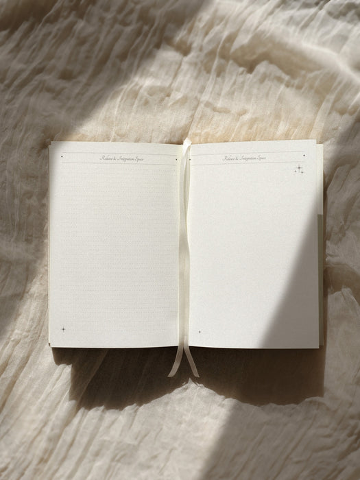 Inner Focus Linen Ritual Journal Edition III, Beige - St Soleil