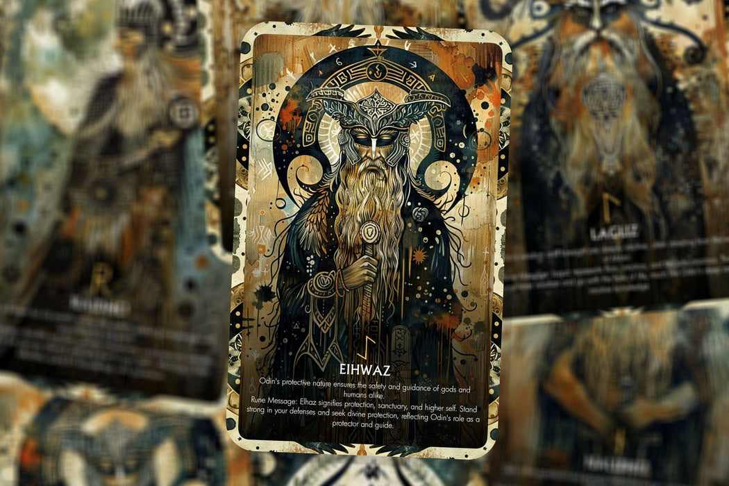 The Runes of Odin - 26 kortin Riimu Oraakkeli
