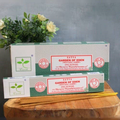 Earth Satya Garden of Eden suitsuketikku 15 g – Satya
