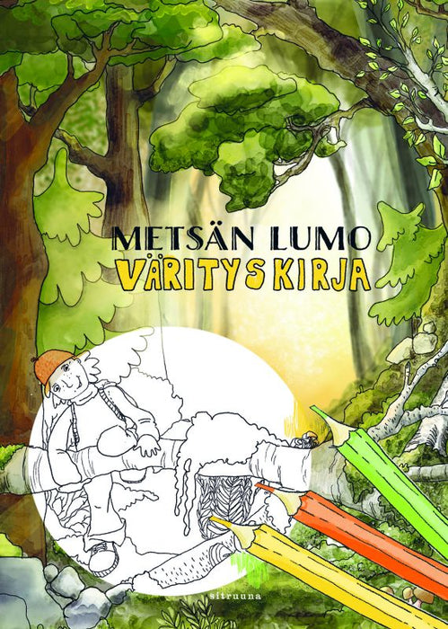 Metsän lumo - värityskirja - Sinikka Piippo