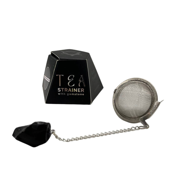 Raw Crystal Gemstone Tea Strainer