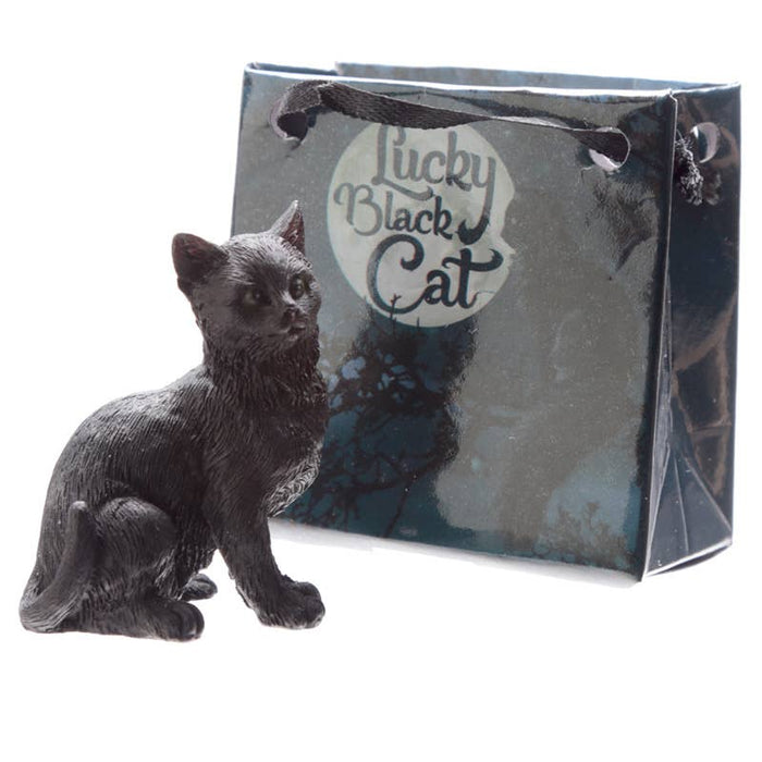 Lucky Black Cat – onnenkissa minilahjakassissa