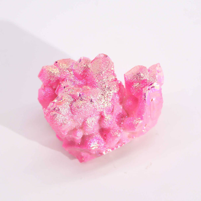 Rosa Aura-Quarz-Cluster