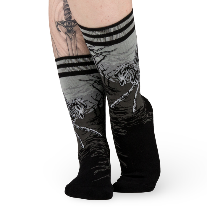 Death on a Pale Horse -sukat - FootClothes