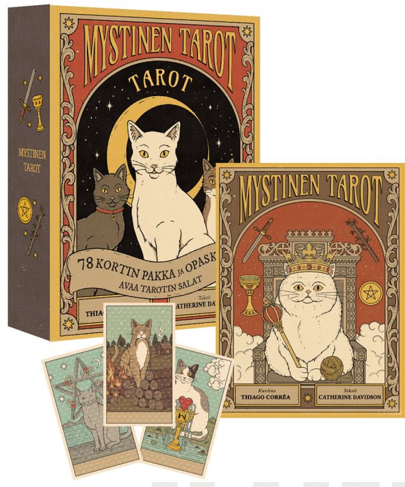 Mystical Tarot - 78 Card Deck and Guide Book - Catherine Davidson