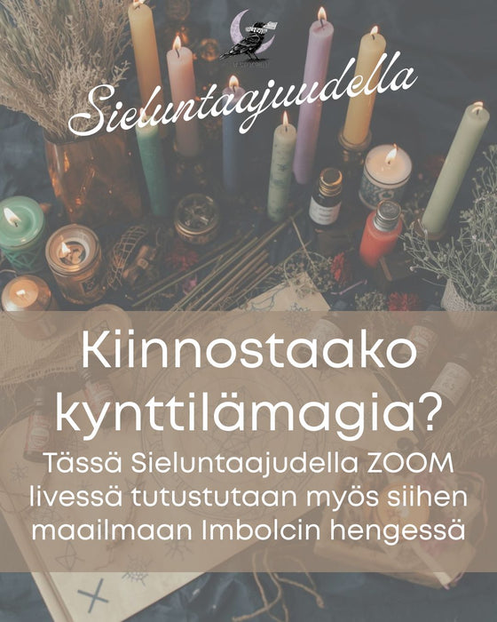 Sieluntaajudella ZOOM live Su.1.2.2026 - Täysikuu Leijonassa / Imbolc