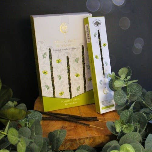Botanics Positive Vibes Smudge Incense – Green Aura