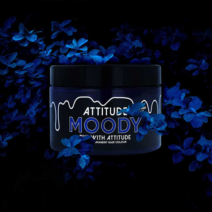 Moody Blue Hiusväri- vegaaninen, eläinkokeeton - Attitude Hair Dye