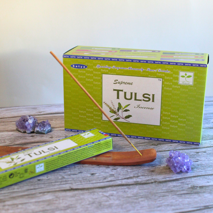 Supreme Tulsi suitsuketikku 15 g – Satya