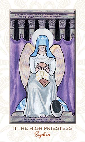 Pistis Sophia: The Goddess Tarot - Kim Huggens, Nic Phillips (Major Arcana deck, 22 cards)