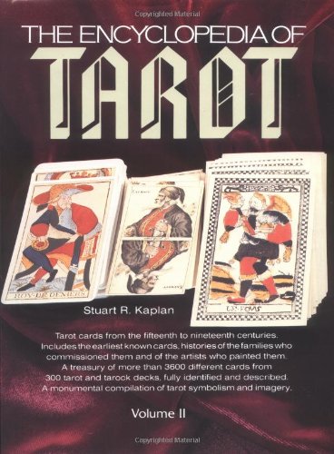 The Encyclopedia of Tarot vol.1,2,3&amp;4 - Stuart R. Kaplan, USGames Systems (OOP, Rare, preloved, collectible)