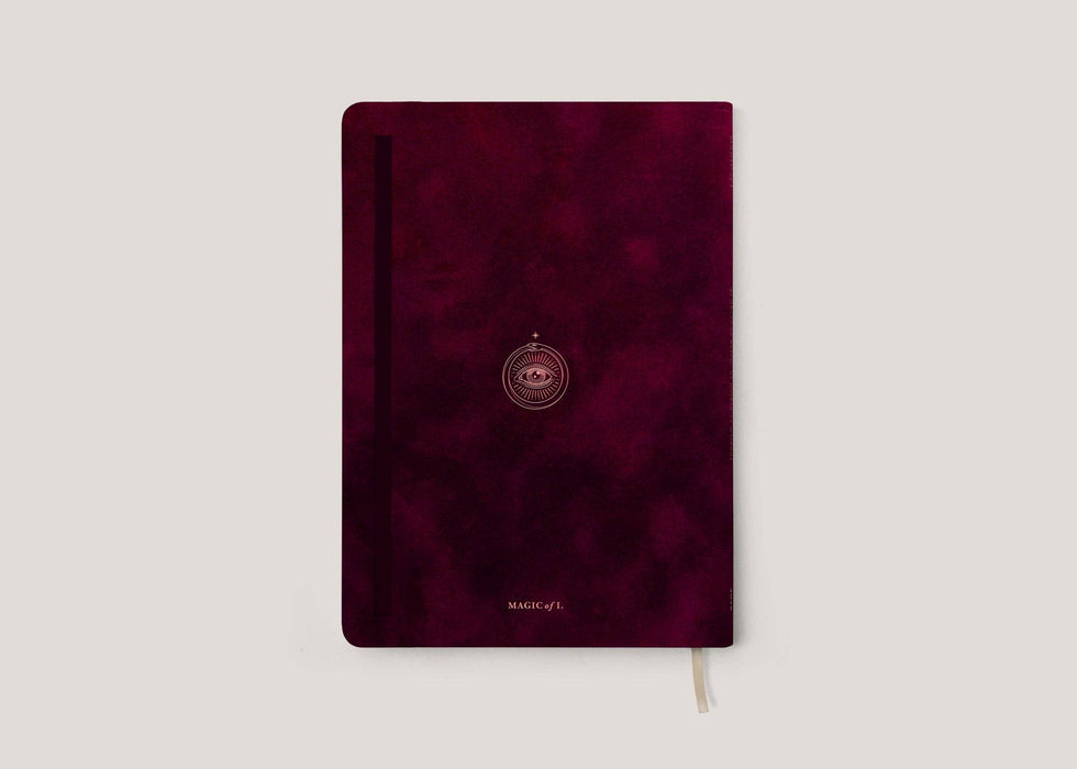 Astrological Planner 2026 - Pomegranate Velvet - Magic of I