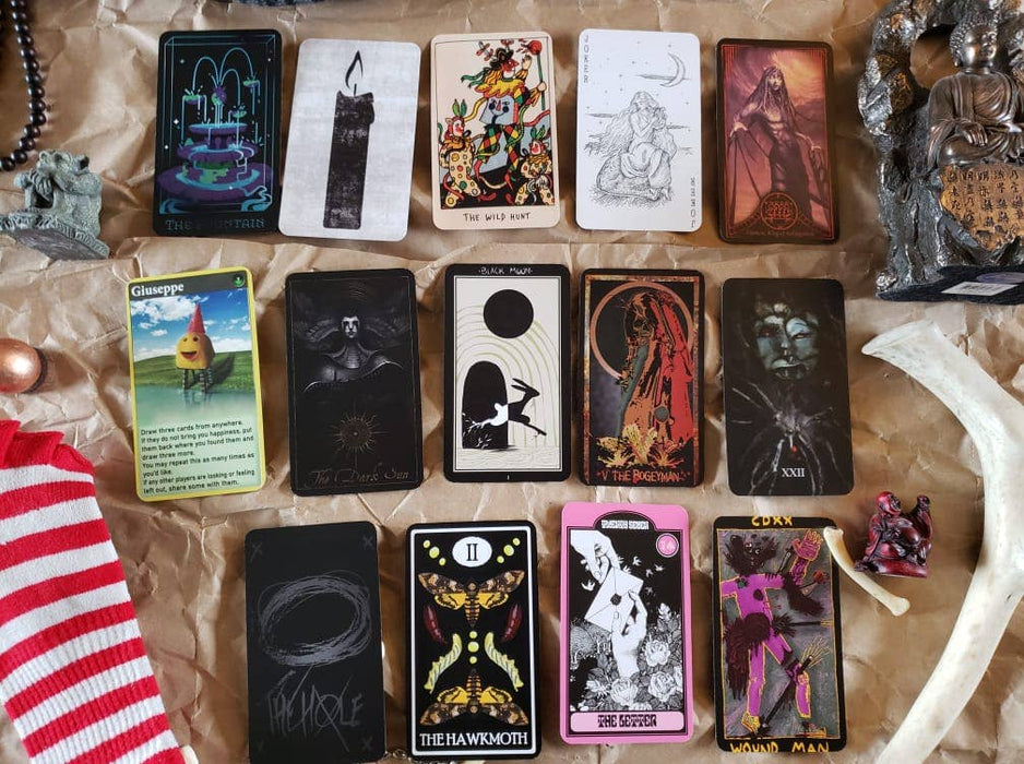 The Alleyman's Tarot + guidebook - Publishing Goblin