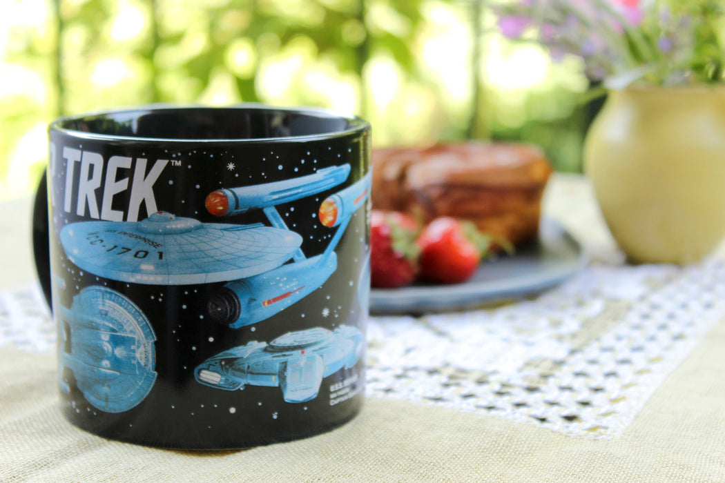 Starships of Star Trek Mug - Unemployed Philosophers Guild