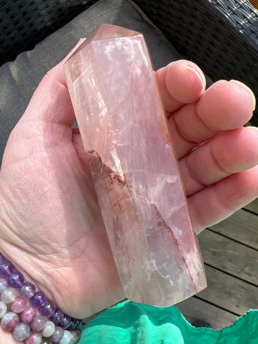Tulikvartsi obeliski n. 12cm