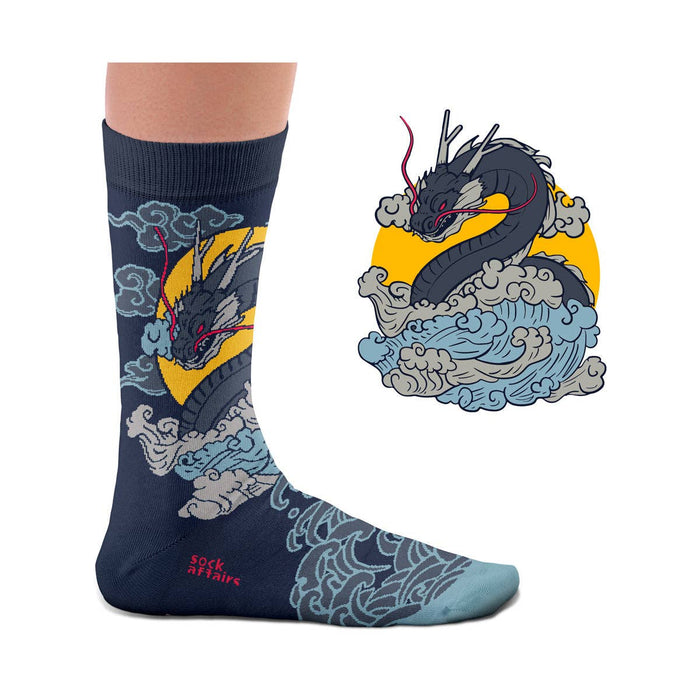 Japanilainen lohikäärme sukat – Sock Affairs