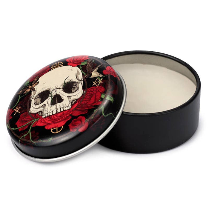 Skulls and Roses -huulivoide metallirasiassa