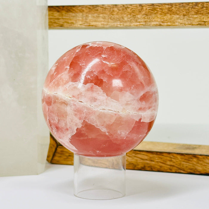 Hematoid crystal ball - Unique specimen (approx. 900g)