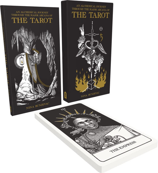 Eine alchemistische Reise durch die großen Arkana des Tarot: Ein spirituell transformierendes Kartendeck und Handbuch – Nina Bunjevac