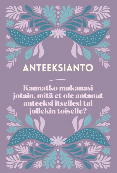 Emotionaalisen palautumisen kortit - Kevennä tunnekuormaasi - Susanna Aarnikallio