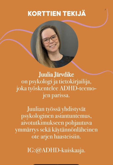 ADHD-supervoimakortit - Juulia Järvdike