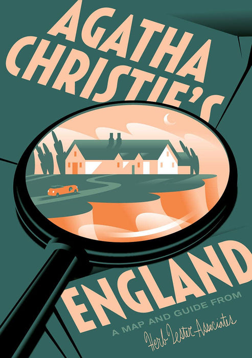 Agatha Christie's England – Herb Lester Associates (Karte)