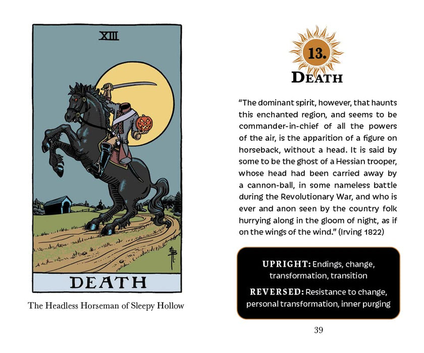 Die Legende von Sleepy Hollow Tarot – Nick Lawyer