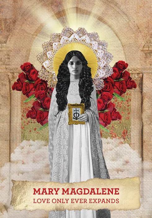 The Mary Magdalene Oracle : A 44-Card Deck &amp; Guidebook of Mary's Gospel &amp; Legend - Meggan Watterson 