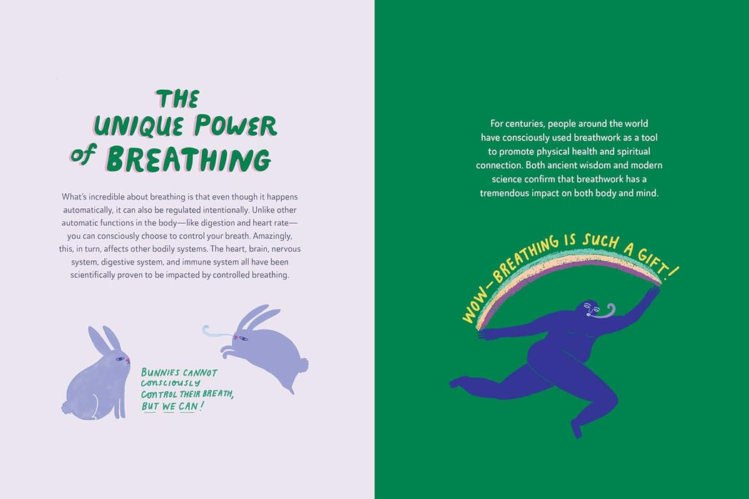 Breathe Deep: An Illustrated Guide to the Transformative Power of Breathing - Misha Maynerick Blaise